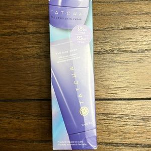 Tatcha cleanser & cream set